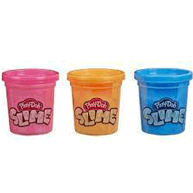 Play Doh E8789.E8810 Slime 3'lü Hamur