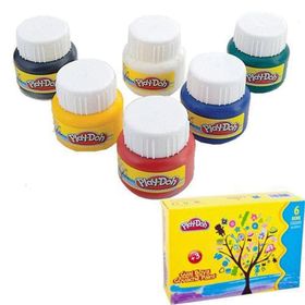 Play Doh Gu001 6 Renk 30 ml Guaj Boya
