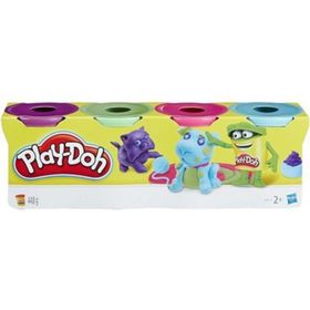 Play Doh HAS-B5517 +2 Yaş 4 Renk 448 gr Oyun Hamuru