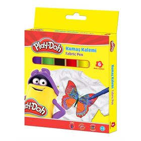 Play Doh KE017 6 Renk Kumaş Kalemi