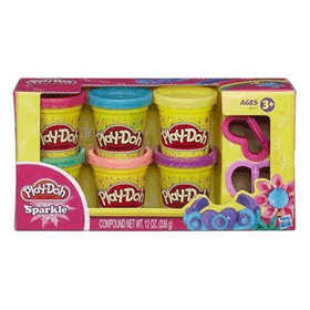 Play-Doh PDH/A5417 Işıltılı Oyun Hamuru
