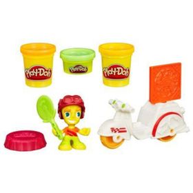 Play Doh PDH/B5976 Town Pizza Motorsikleti Ve Figür Seti Oyuncak