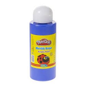 Play-Doh PLAY-AK001 500 ml Mavi Akrilik Boya