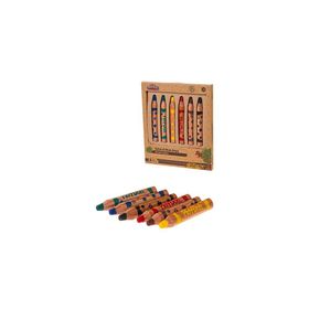 Play-Doh PLAY-CR009 6 Renk Naturel Mum Boya