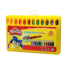 Play Doh PLAY-CR014 Jel Crayon 12 Renk PP Box