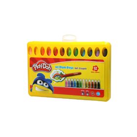 Play Doh PLAY-CR014 Jel Crayon 12 Renk PP Box