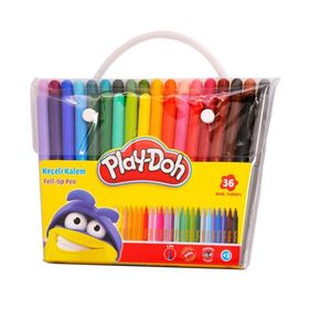 Play Doh PLAY-KE013 36'lı Pvc Keçeli Kalem