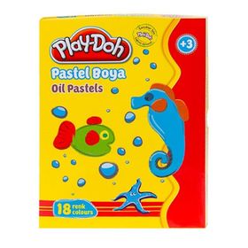 Play-Doh PLAY-PA003 18 Renk Pastel Boya