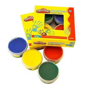 Play-Doh PLAY-PR017 4 x 50 ml Parmak Boyası