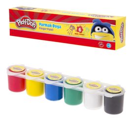 Play-Doh Play-Pr018 6x25 ml Parmak Boyası