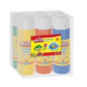 Play-Doh PLAY-PR035 6 x 250 ml Parmak Boyası