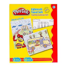 Play Doh PLAY-YB006 İkili Tuval Seti