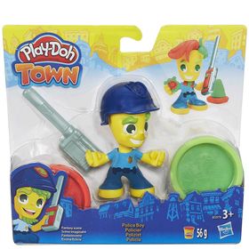 Play Doh Town B5960 Polis Memuru Figür Oyun Hamuru