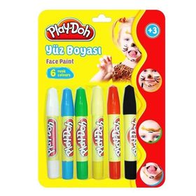 Play-Doh YU001 6'lı Yüz Boyası