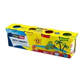 Play Toys 4'lü Oyun Hamuru