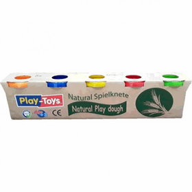 Play Toys 5'li Natural Oyun Hamuru