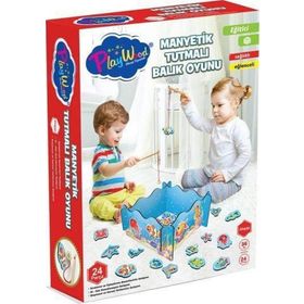 Play Wood Ahşap Manyetik Tutmalı Balık Oyunu