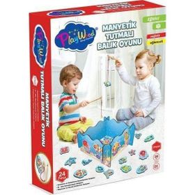 Play Wood Ahşap Manyetik Tutmalı Balık Oyunu