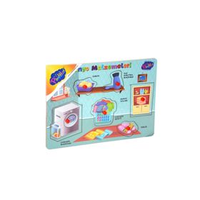Play Wood Ahşap Tutmalı Banyo Malzemeleri Puzzle