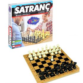 Play Wood Kutuda Ahşap Satranç Oyunu