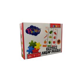 Play Wood Renkler Eğitici Ahşap Puzzle
