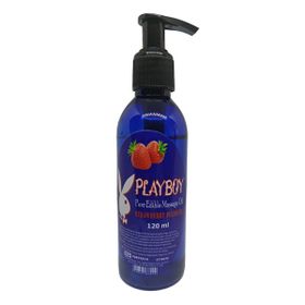 Playboy Pure Edible Çilek Aromalı 120 ml Masaj Yağı