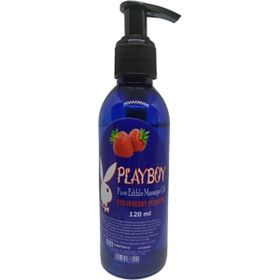 Playboy Pure Edible Çilek Aromalı 120 ml Masaj Yağı