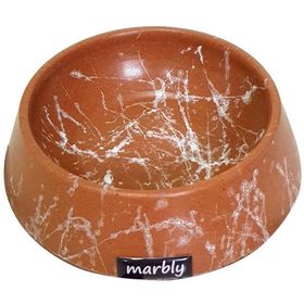 Playfull 8 oz Chocolate White Mermerit Kedi Köpek Mama ve Su Kabı