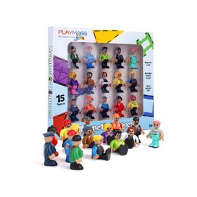 Playmags 15 Parça Manyetik Figürler