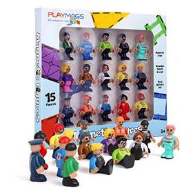 Playmags 15 Parça Manyetik Figürler