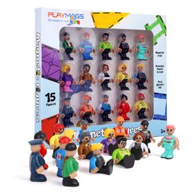 Playmags 15 Parça Manyetik Figürler