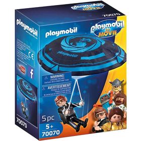 Playmobil 70070 The Movıe Rex Dasher With Parachute