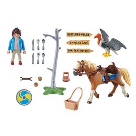 Playmobil 70072 The Movıe Marla With Horse