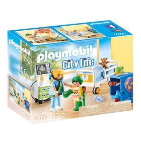 Playmobil 70192 City Life Children's Hospital Room