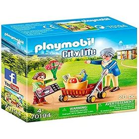 Playmobil 70194 City Life Grandmother with Child