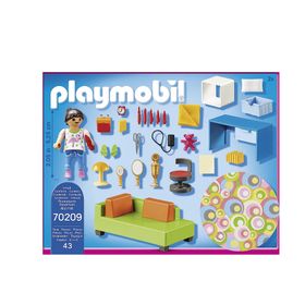 Playmobil 70209 Children's Room With Sofa Bed