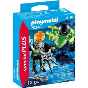 Playmobil 70248 Agent With Drone