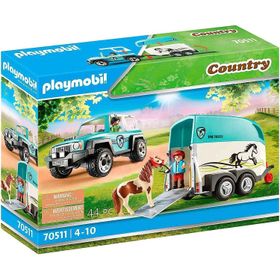 Playmobil 70511 Country Midilli Araba Römorklu