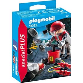 Playmobil 9092 Special Plus Rock Blaster with Rubble Toy Set