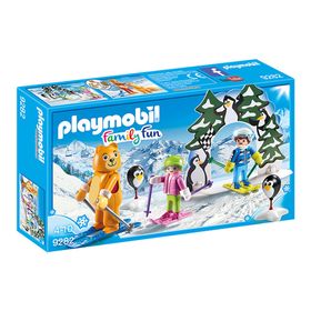 Playmobil 9282 Family Fun Ski Lesson Building Set