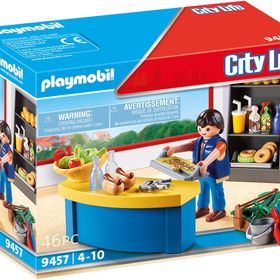 Playmobil 9457 Hausmeister Mit Kiosk