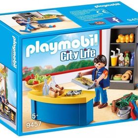 Playmobil 9457 Hausmeister Mit Kiosk