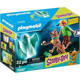 Playmobil Scooby Doo! 70287 Scooby Hayalet ile Shaggy Oyun Seti