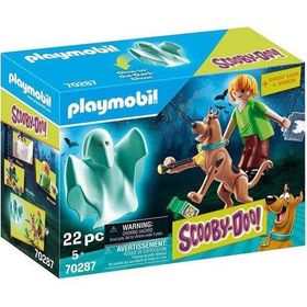 Playmobil Scooby Doo! 70287 Scooby Hayalet ile Shaggy Oyun Seti