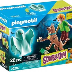 Playmobil Scooby Doo! 70287 Scooby Hayalet ile Shaggy Oyun Seti