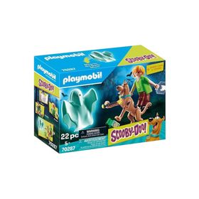 Playmobil Scooby Doo! 70287 Scooby Hayalet ile Shaggy Oyun Seti