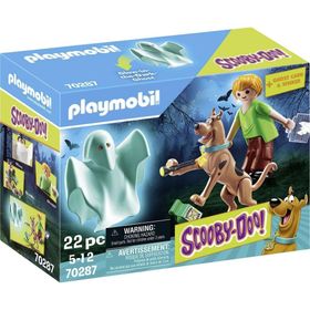 Playmobil Scooby Doo! 70287 Scooby Hayalet ile Shaggy Oyun Seti