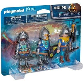 Playmobil SET70671 - 3 Novelmore Knights Figür