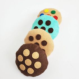 Playseba 4 Parça Bonibonlu Çikolata Parçacıklı Kurabiye Seti