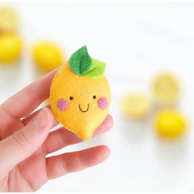 Playseba Sevimli Limon Mutfak ve Yiyecek Oyun Tamamlayıcı Oyuncak
